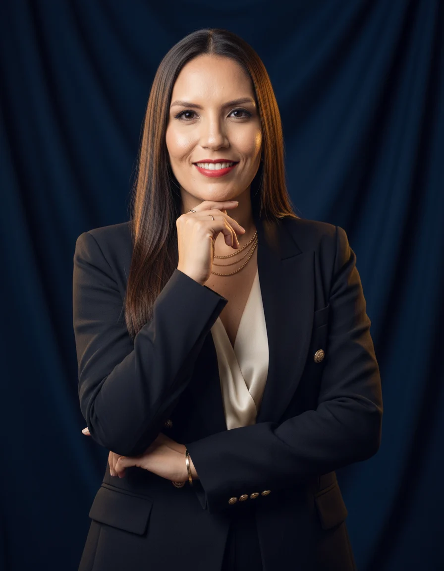 Retrato de Aline Bravo