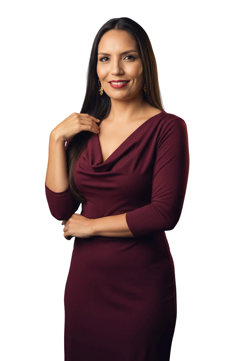 Retrato de Aline Bravo